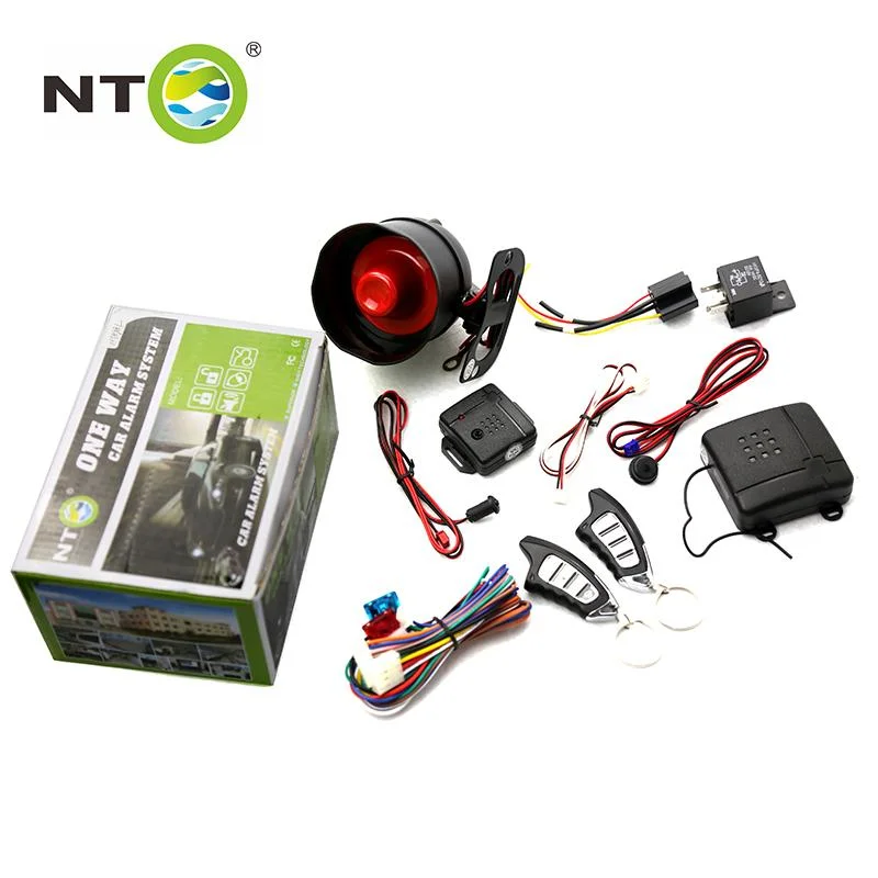 Nto Ntc040 Window Roll up One Way Car Alarm System Remote Locking Unlock Trunk Release Car Accessories