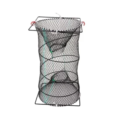 Fishing Care Creel Soft Rubber Net Fishing Net Cast Network Cage Accessories for Fishing