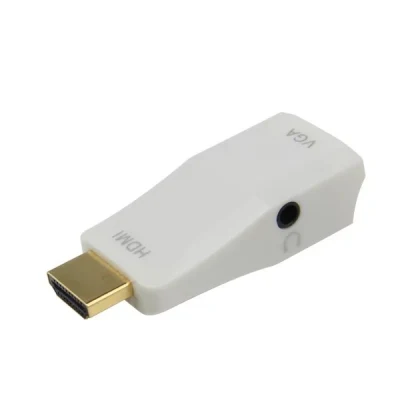 HDMI to Mini VGA + Audio Converter Adapter