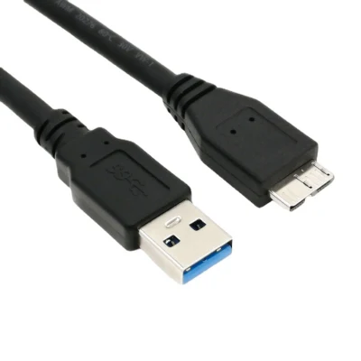 High Quality Data USB Cable USB 3.0 a Male to Micro B Male Cable for HDD Micro Charger Cable